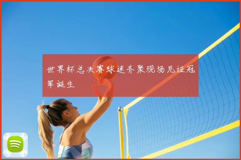 世界杯总决赛球迷齐聚现场见证冠军诞生